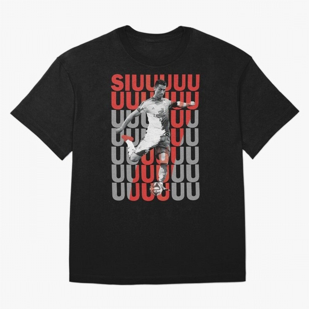 Siuuuuuu Cristiano Ronaldo Classic Oversized T-Shirt Discover Global Football Passion for FIFA World Cup 2026 USA Canada Mexico, Connected to Messi, France, Football History, Final Match Energy, Crowd Noise and Once in a Lifetime Moments; Made for