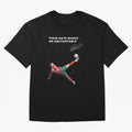 Cristiano Ronaldo Footballer Oversized T-Shirt Celebrate National Team Dreams in FIFA World Cup 2026 Group Stage for Fans of Neymar, Haaland and Cristiano Ronaldo and France and Portugal, Bringing Football Passion, Legendary Performances, Festival