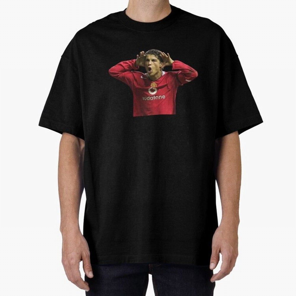 Crisitano Ronaldo Oversized T-Shirt Enjoy the Biggest Football Party of Match Day Hype around FIFA World Cup 2026, Mbappe and Neymar, Brazil, Match Day Excitement, Supporter Culture, Golden Goals and Global Football Passion; Great for Watch