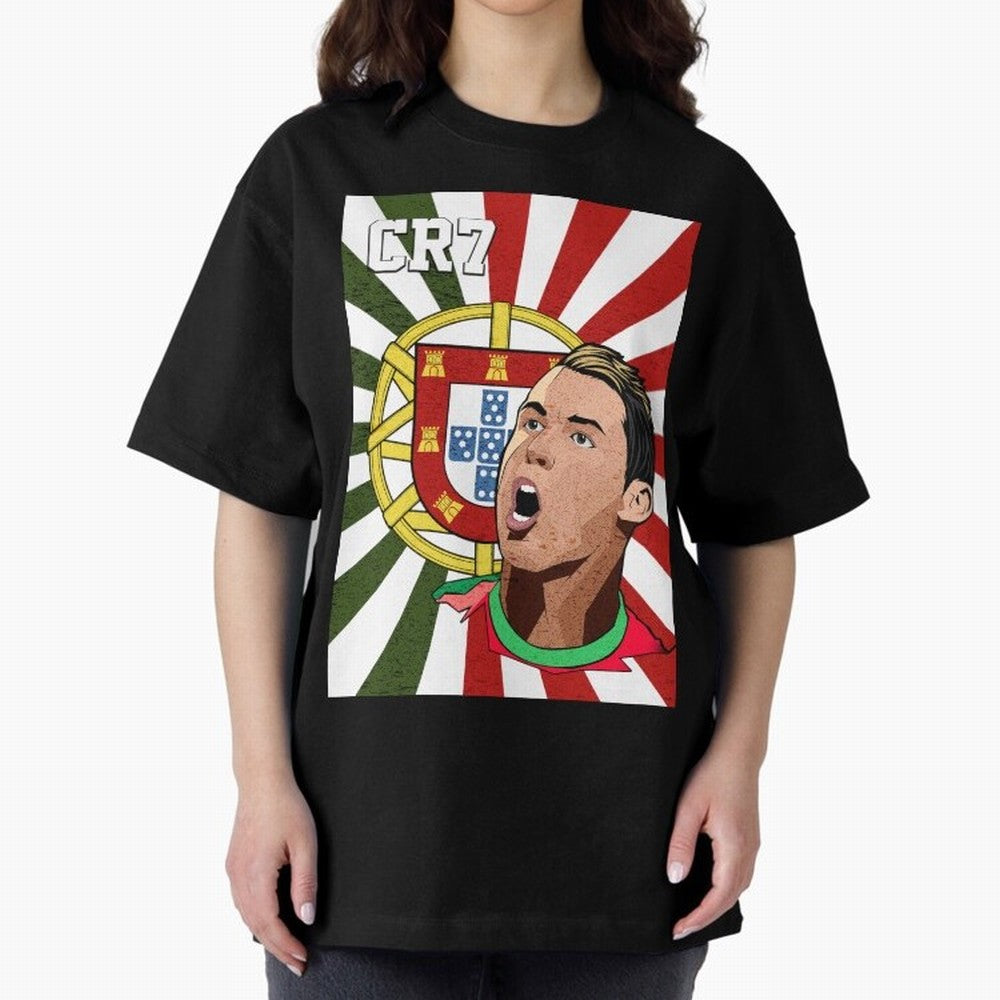 Cristiano Ronaldo 7 Oversized T-Shirt Make Game Day About the FIFA World Cup 2026 USA Canada Mexico Journey through Neymar Highlights, England and Germany Pride, Soccer Culture, Superstar Moments, National Team Dreams and Competitive Fire; Made for