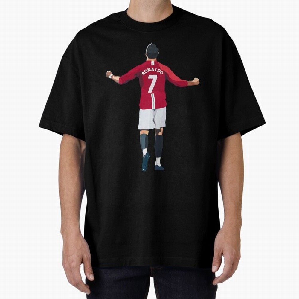 Cristiano Ronaldo Active Oversized T-Shirt Bring Champion Energy into FIFA World Cup 2026 for Fans of Neymar and Netherlands, Bringing Match Day Excitement, Supporter Culture, Golden Goals and Global Football Passion; Great for Supporters Who Love