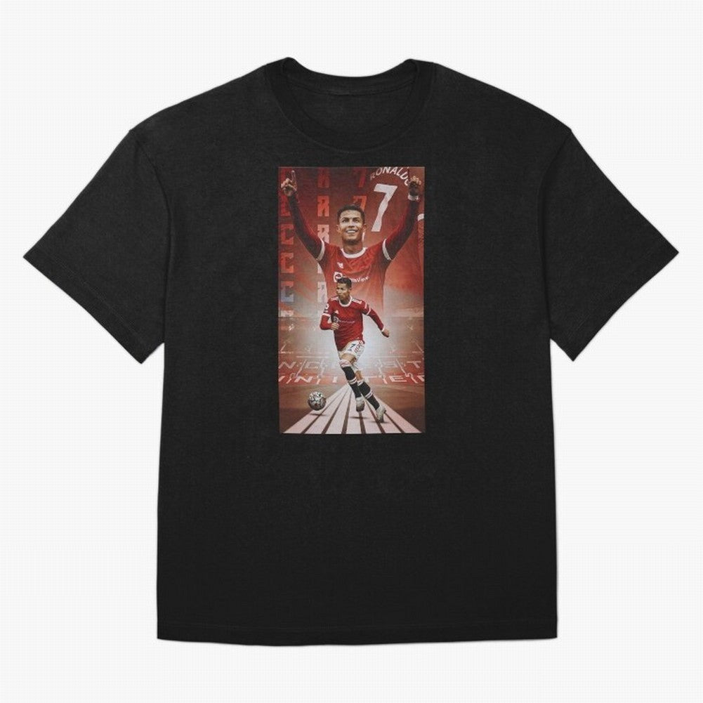 Cristiano Ronaldo Manchester Home 202122 , Ronaldo Gifts, Ronaldo Best Selling , Ronaldo Top Items Oversized T-Shirt Celebrate Golden Goal Energy in the FIFA World Cup 2026 USA Canada Mexico Journey through Messi, Neymar and Mbappe Highlights,