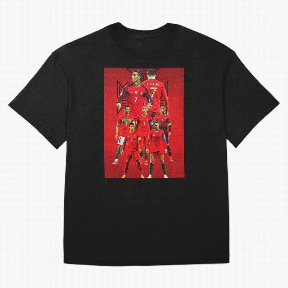 ronaldo Oversized T-Shirt Refresh Match Day Hype around FIFA World Cup 2026 Group Stage, Neymar, England, France and Netherlands, Football Festival Excitement, Trophy Ambitions, Country Rivalries and Star Player Buzz; Created for Match Day Parties,