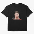 Cristiano Ronaldo Oversized T-Shirt Unlock FIFA World Cup 2026 Driven by Messi, Neymar and Mbappe, Spain Energy, Worldwide Fan Energy, Dramatic Goals, Stadium Lights and Championship Celebrations; Ideal for Football Dads, Football Moms, Friends,