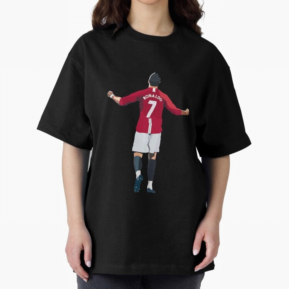 Cristiano Ronaldo Oversized T-Shirt Enjoy the Biggest Football Party of FIFA World Cup 2026 Spirit, Featuring France, Messi, Neymar and Mbappe, Worldwide Fan Energy, Dramatic Goals, Stadium Lights and Championship Celebrations; Ideal for Fans Who