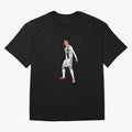 Cristiano Ronaldo Oversized T-Shirt Show Up for the Glory of FIFA World Cup 2026 for Fans of Messi and England, Bringing Stadium Chants, National Pride, Trophy Dreams and Unforgettable Football Memories; Perfect for Fans, Collectors, Family