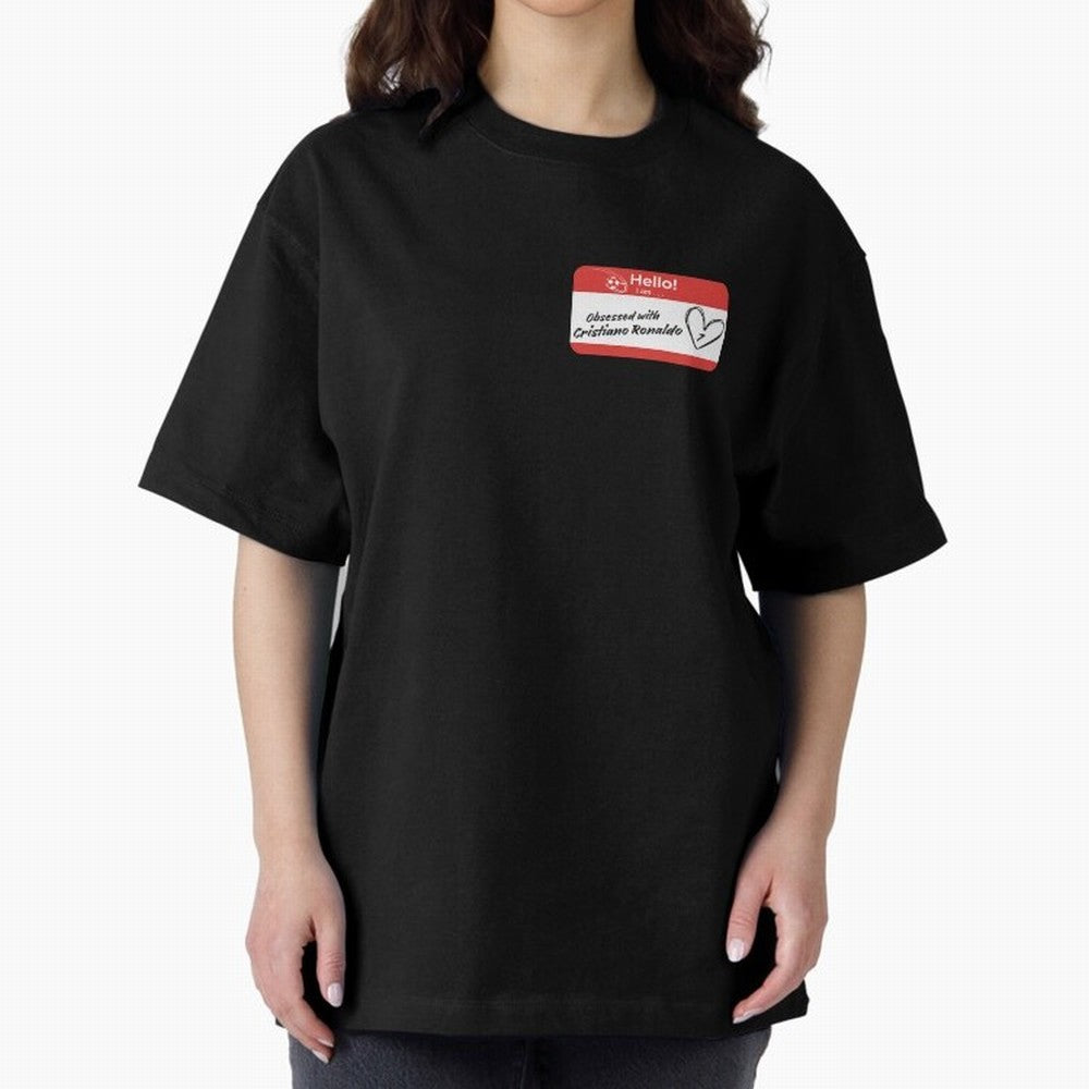 Cristiano Ronaldo Obsessed Oversized T-Shirt Celebrate Global Football Passion for FIFA World Cup 2026 USA Canada Mexico, Connected to Messi, England, France and Netherlands, Fan Favorite Moments, National Team Passion, Big Match Drama and Soccer