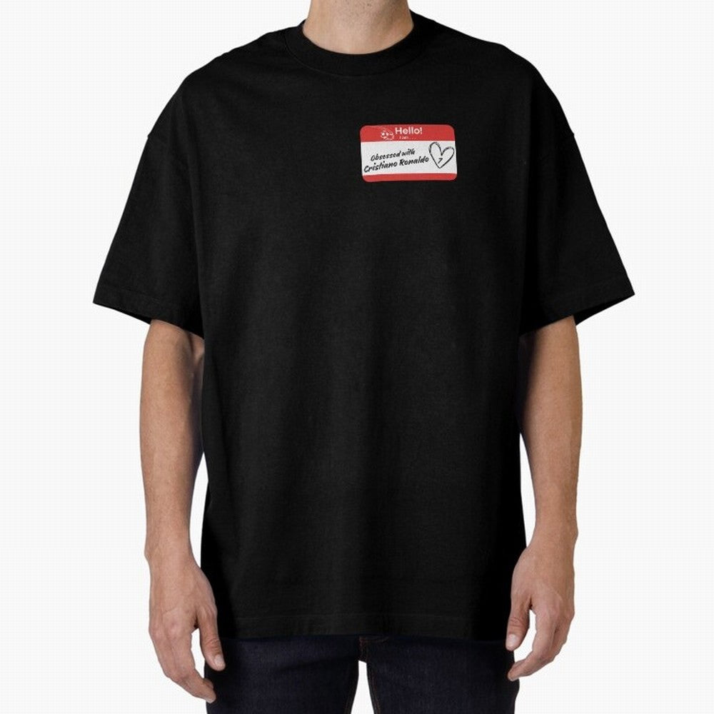 Cristiano Ronaldo Obsessed Oversized T-Shirt Celebrate Global Football Passion for FIFA World Cup 2026 USA Canada Mexico, Connected to Messi, England, France and Netherlands, Fan Favorite Moments, National Team Passion, Big Match Drama and Soccer