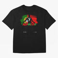 Portugal CR7 Fan World Cup Oversized T-Shirt Build the FIFA World Cup 2026 Journey through Messi, Neymar and Mbappe Highlights, England and Germany Pride, Match Day Excitement, Supporter Culture, Golden Goals and Global Football Passion; Great for