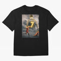 Art CR7 Wallpaper Oversized T-Shirt Join the Countdown to FIFA World Cup 2026 Spirit, Made for Portugal, Spain and Germany, Neymar, Haaland and Cristiano Ronaldo, Sports Nostalgia, International Competition, Famous Players and Unforgettable