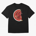 Cristiano Ronaldo Circular Pixel Art Oversized T-Shirt Support the Legends of Match Day Hype around FIFA World Cup 2026 Group Stage, Mbappe and Neymar, Spain and Netherlands, Sports Nostalgia, International Competition, Famous Players and