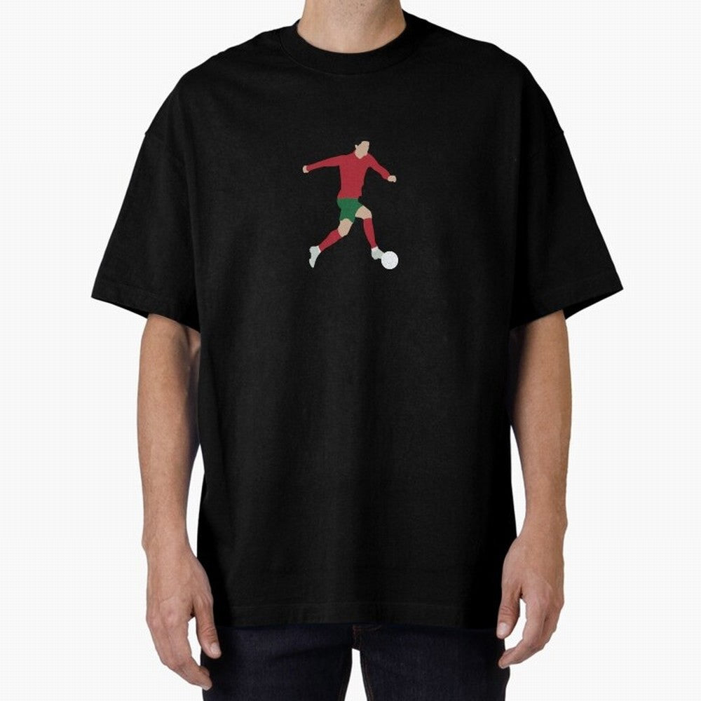 Cristiano Ronaldo Oversized T-Shirt Bring Legendary Rivalry Energy to Match Day Hype around FIFA World Cup 2026, Cristiano Ronaldo, Haaland and CR7, Portugal, Spain and Germany, Football Festival Excitement, Trophy Ambitions, Country Rivalries and