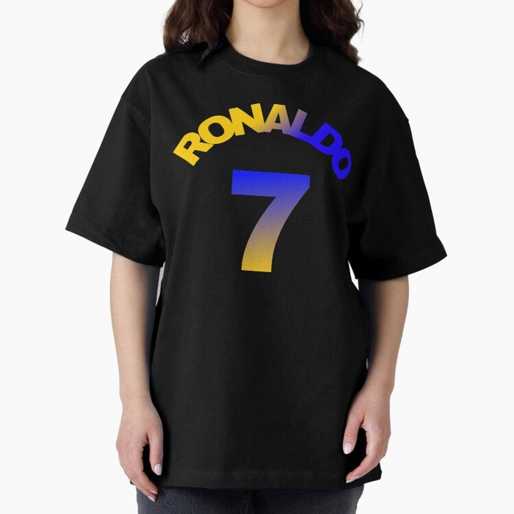 Cristiano Ronaldo Manchester United Oversized T-Shirt Feel the Roar of FIFA World Cup 2026 Made for Messi, Netherlands Energy, Fan Favorite Moments, National Team Passion, Big Match Drama and Soccer History; Perfect for Supporters Who Want Bold