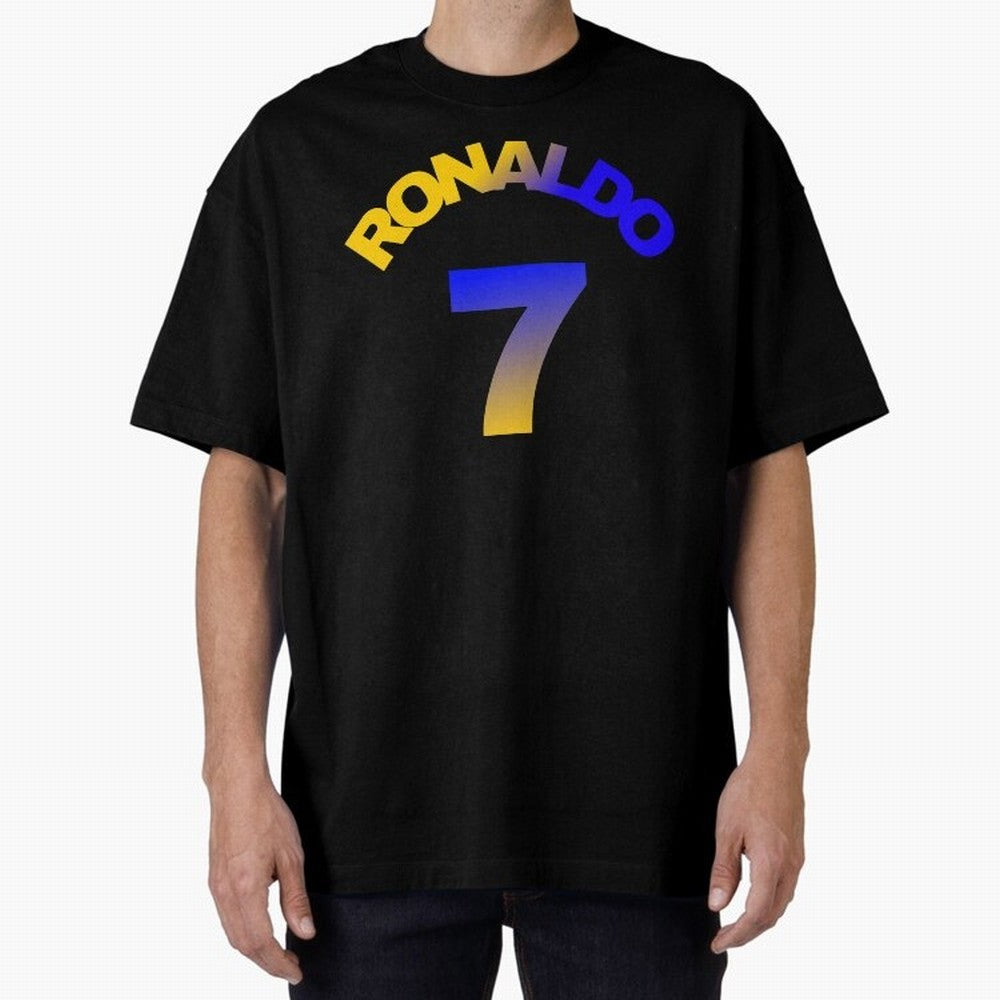 Cristiano Ronaldo Manchester United Oversized T-Shirt Feel the Roar of FIFA World Cup 2026 Made for Messi, Netherlands Energy, Fan Favorite Moments, National Team Passion, Big Match Drama and Soccer History; Perfect for Supporters Who Want Bold