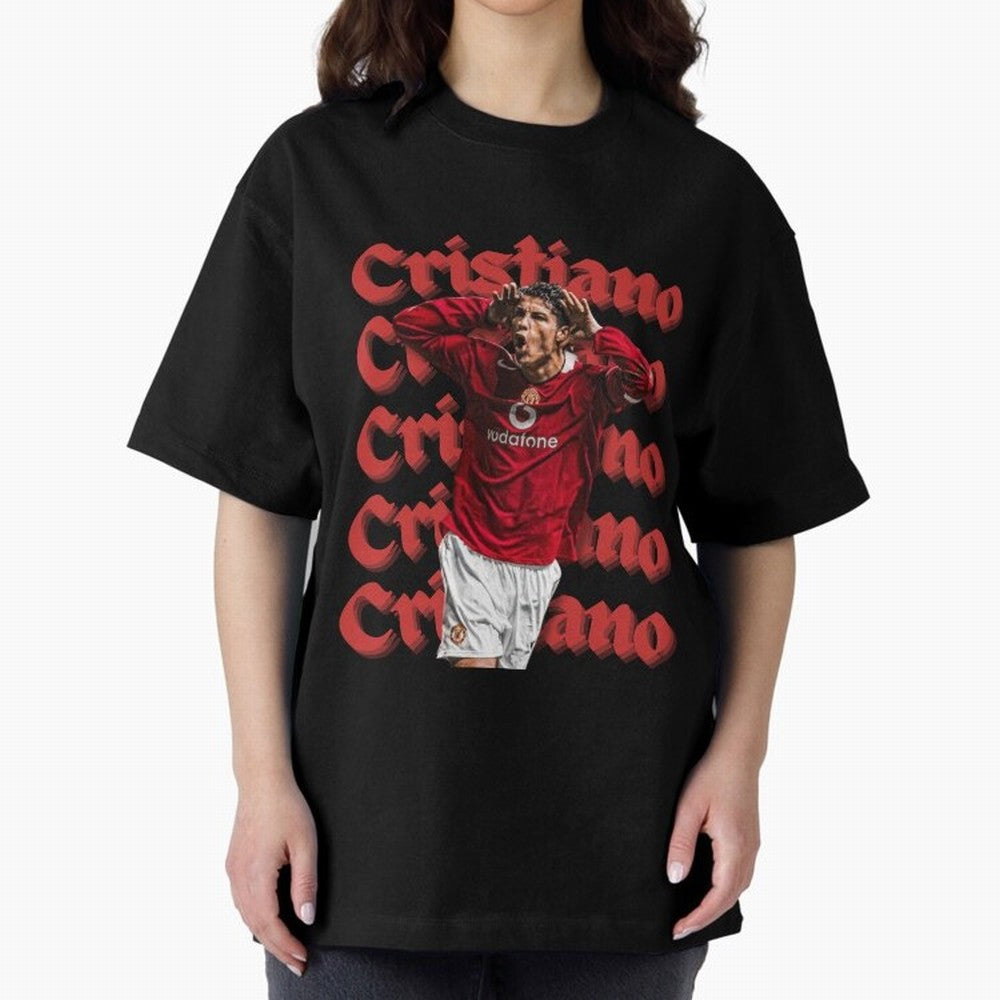 CR7 Oversized T-Shirt Make Every Match About FIFA World Cup 2026 USA Canada Mexico Highlighting Mbappe and Neymar, Spain and Netherlands Energy, Tournament Hype, Historic Matchups, Family Viewing Parties and Global Sports Pride; Built for