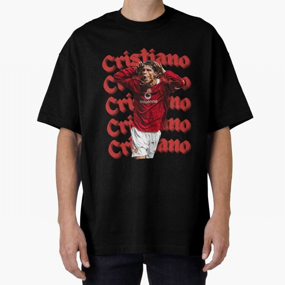 CR7 Oversized T-Shirt Make Every Match About FIFA World Cup 2026 USA Canada Mexico Highlighting Mbappe and Neymar, Spain and Netherlands Energy, Tournament Hype, Historic Matchups, Family Viewing Parties and Global Sports Pride; Built for