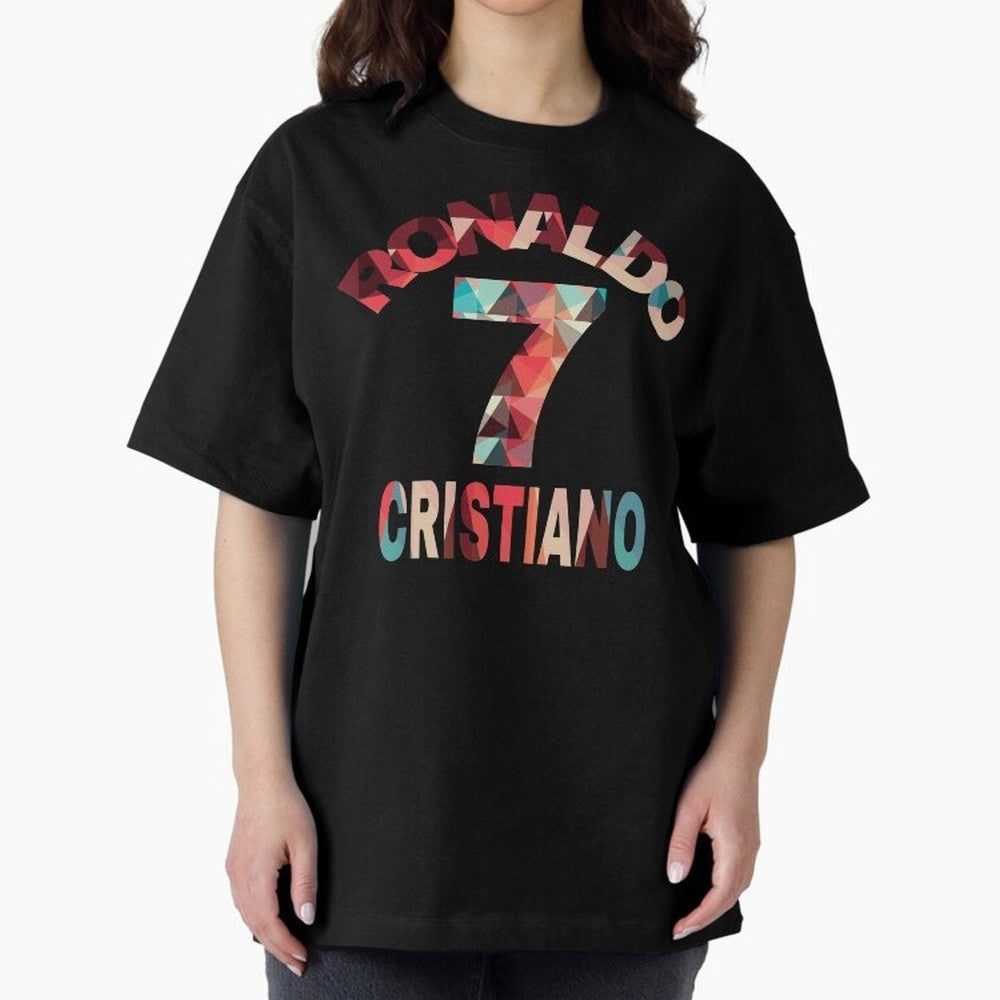 Cristiano Ronaldo Manchester United Oversized T-Shirt Wear the Spirit of the FIFA World Cup 2026 USA Canada Mexico Journey through CR7 Highlights, Argentina and Brazil Pride, Stadium Chants, National Pride, Trophy Dreams and Unforgettable Football