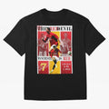 Cristiano Ronaldo 2008 Manchester United Poster Oversized T-Shirt Share the Excitement of the FIFA World Cup 2026 Journey through Cristiano Ronaldo Highlights, Brazil, Portugal and Argentina Pride, Football History, Final Match Energy, Crowd Noise
