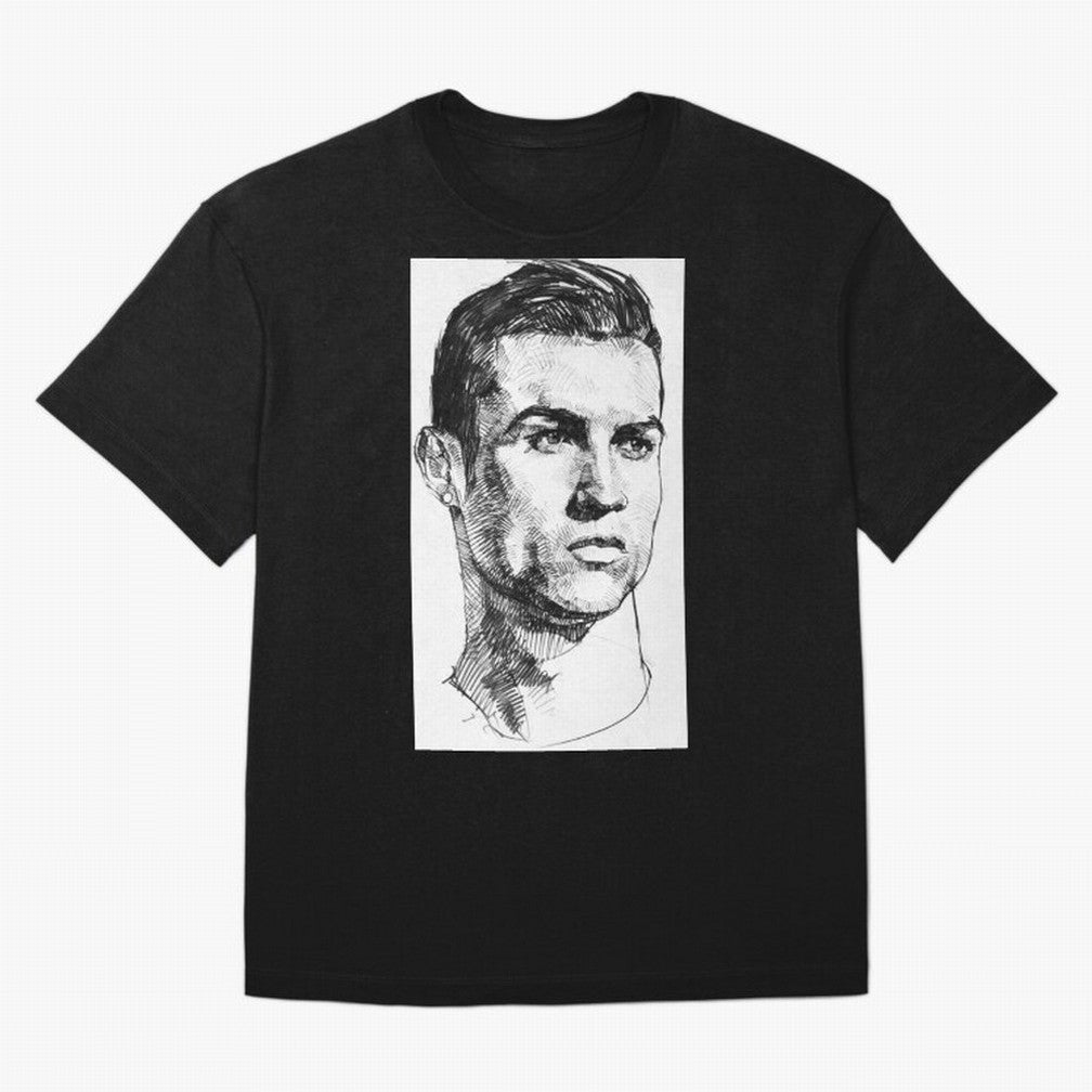Cristiano Ronaldo CR7 Oversized T-Shirt Represent FIFA World Cup 2026 for Fans of Messi, Neymar and Mbappe and England and Germany, Bringing Tournament Hype, Historic Matchups, Family Viewing Parties and Global Sports Pride; Perfect for Supporters
