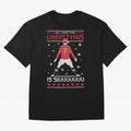 ALL I WANT FOR CHRISTMAS IS SIU Oversized T-Shirt Support FIFA World Cup 2026 USA Canada Mexico Inspired by Mbappe, Portugal Energy, Retro Football Energy, Iconic Rivalries, Trophy Chase Drama and Stadium Atmosphere; Perfect for People Who Love