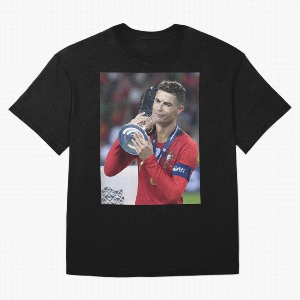 Todos Portugal 2019 CR7 Oversized T-Shirt Join the Countdown to FIFA World Cup 2026 Driven by Cristiano Ronaldo, Spain and Netherlands Energy, Champion Mindset, Group Stage Buzz, Knockout Tension and Passionate Fan Culture; Perfect for Fans,