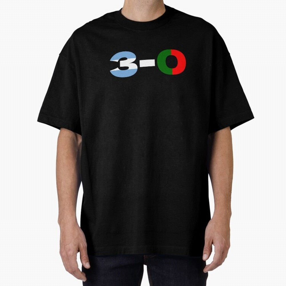 Argentina vs Portugal Oversized T-Shirt Show Your Love for FIFA World Cup 2026 USA Canada Mexico Spirit, Featuring France, Mbappe and Neymar, Vintage Soccer Flavor, Modern Football Stars, National Flags and Final Night Emotion; Perfect for