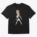 CR7 Oversized T-Shirt Turn Up for Global Football Passion for FIFA World Cup 2026 Group Stage, Made for Mbappe, Spain and Netherlands, Goal Celebration Energy, Supporter Heritage, Football Icons and Worldwide Tournament Joy; Great for Supporters