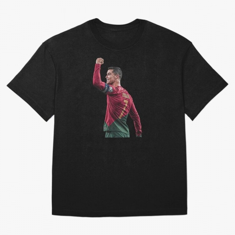 Cristiano Ronaldo Oversized T-Shirt Represent Match Day Hype around FIFA World Cup 2026 USA Canada Mexico, Haaland and Mbappe, Netherlands, Classic Soccer Heritage, Championship Pressure, Fan Loyalty and International Pride; Made for Collectors Who