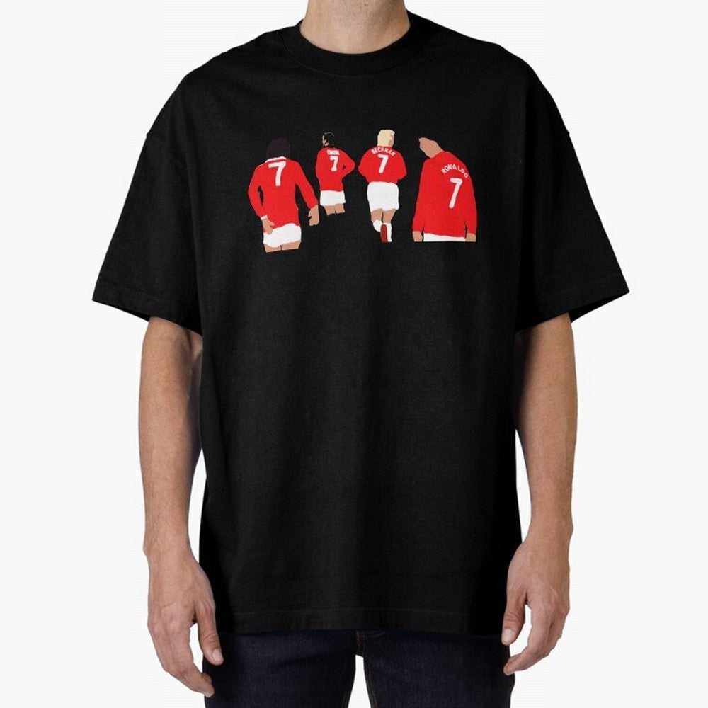 Manchester United Number 7 Legends Oversized T-Shirt Make Game Day About FIFA World Cup 2026 USA Canada Mexico for Fans of Mbappe and Neymar and Germany, Bringing Classic Soccer Heritage, Championship Pressure, Fan Loyalty and International Pride;