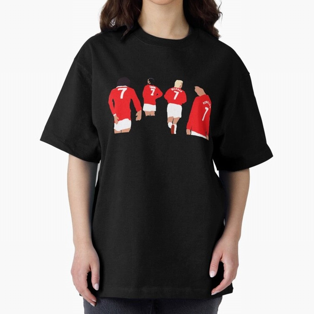 Manchester United Number 7 Legends Oversized T-Shirt Make Game Day About FIFA World Cup 2026 USA Canada Mexico for Fans of Mbappe and Neymar and Germany, Bringing Classic Soccer Heritage, Championship Pressure, Fan Loyalty and International Pride;