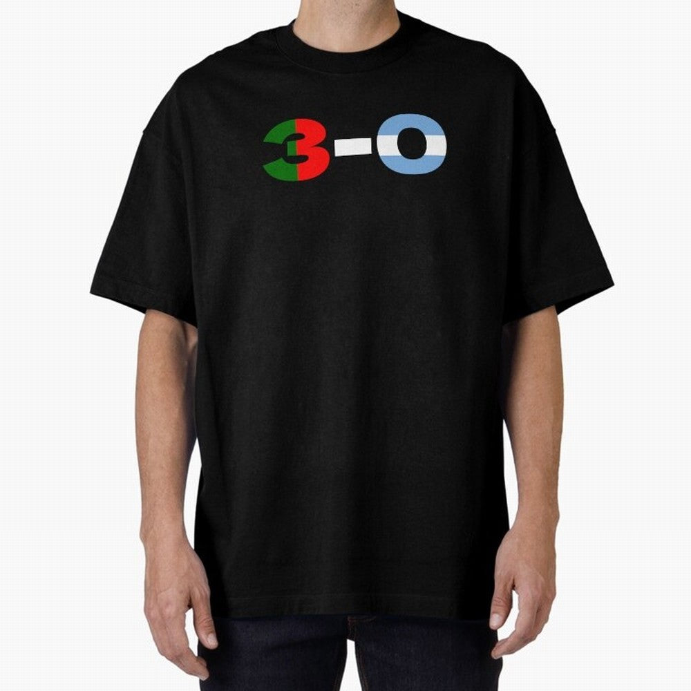 Portugal vs Rgentina Oversized T-Shirt Show Up for the Glory of FIFA World Cup 2026 Group Stage Highlighting CR7 and Messi, Argentina and Brazil Energy, Match Day Excitement, Supporter Culture, Golden Goals and Global Football Passion; Ideal for