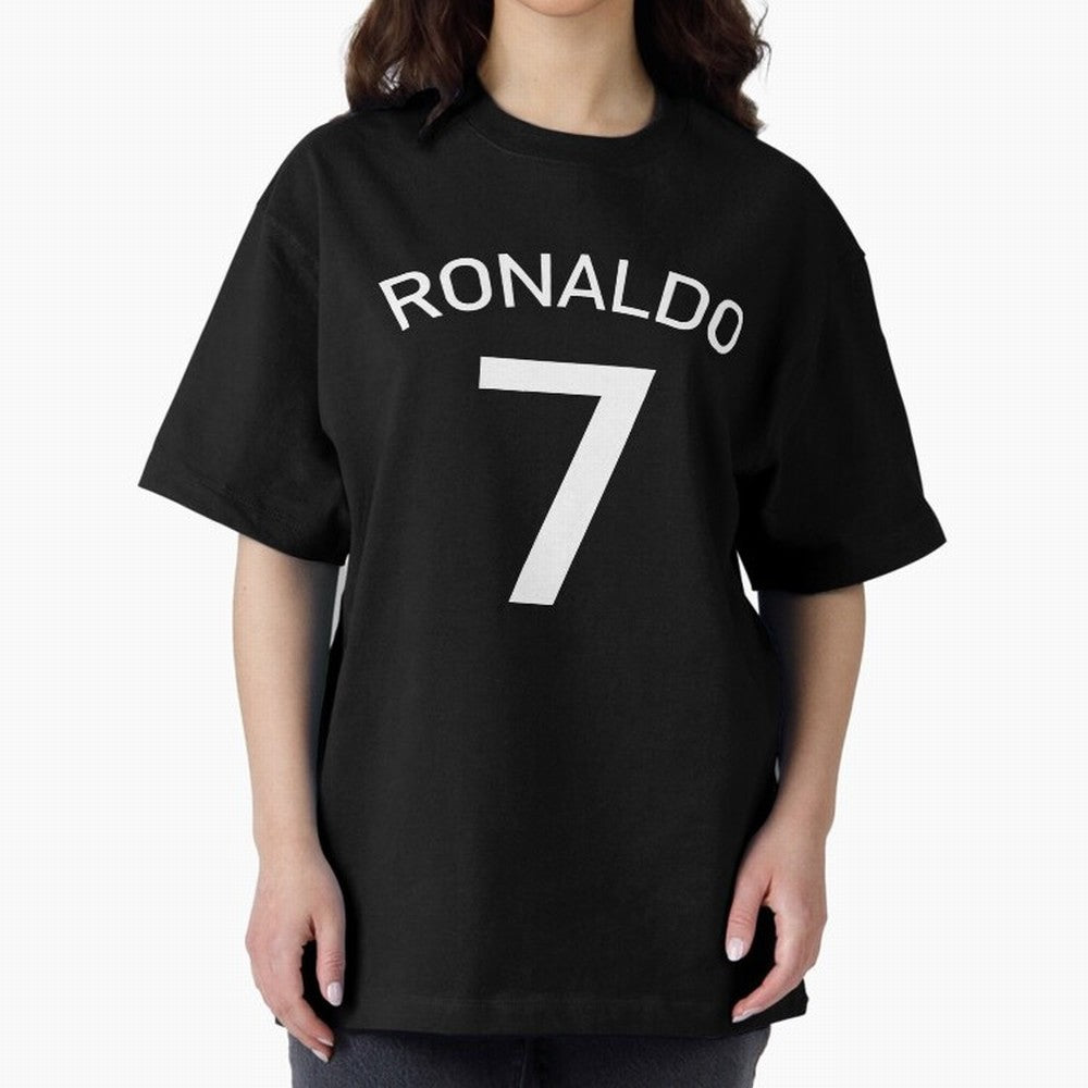 Cristiano Ronaldo Cristiano Ronaldooo Oversized T-Shirt Celebrate Golden Goal Energy in FIFA World Cup 2026 Group Stage Driven by Messi, Neymar and Mbappe, England, France and Netherlands Energy, Stadium Memories, Football Loyalty, International