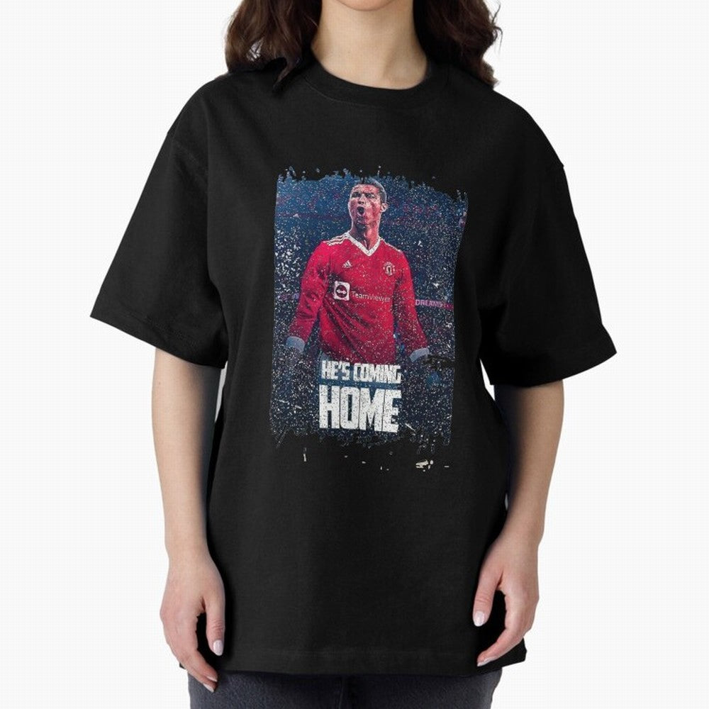 Cristiano Ronaldo Cristiano Ronaldoo Oversized T-Shirt Show Championship Spirit for the FIFA World Cup 2026 USA Canada Mexico Journey through Mbappe and Neymar Highlights, France Pride, Game Day Rituals, Football Legends, Country Pride and the Road