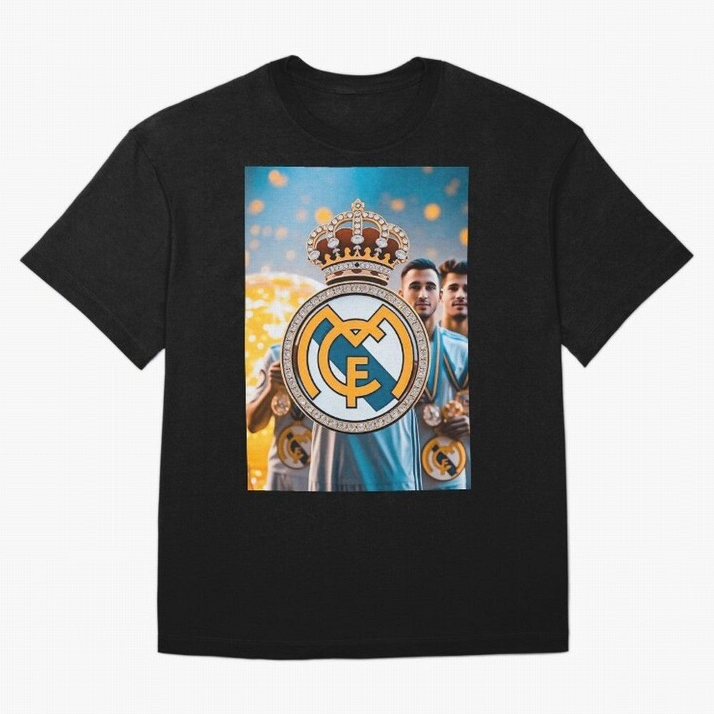 El Medall¨®n Del Real Madrid Oversized T-Shirt Celebrate Football Heritage in Match Day Hype around FIFA World Cup 2026 Group Stage, Cristiano Ronaldo, Haaland and CR7, Spain, Game Day Rituals, Football Legends, Country Pride and the Road to the