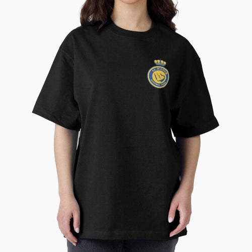 Al-Nassr Football Club Oversized T-Shirt Live for the Drama of Global Football Passion for FIFA World Cup 2026, Made for Neymar, Spain, Retro Football Energy, Iconic Rivalries, Trophy Chase Drama and Stadium Atmosphere; Great for Supporters Who