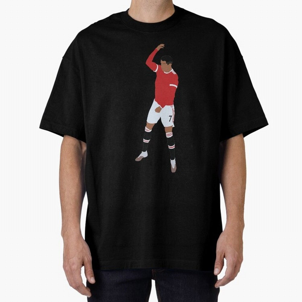 Cristiano Ronaldo 4 Oversized T-Shirt Get Ready for the FIFA World Cup 2026 Group Stage Journey through Cristiano Ronaldo Highlights, France Pride, Worldwide Fan Energy, Dramatic Goals, Stadium Lights and Championship Celebrations; Built for