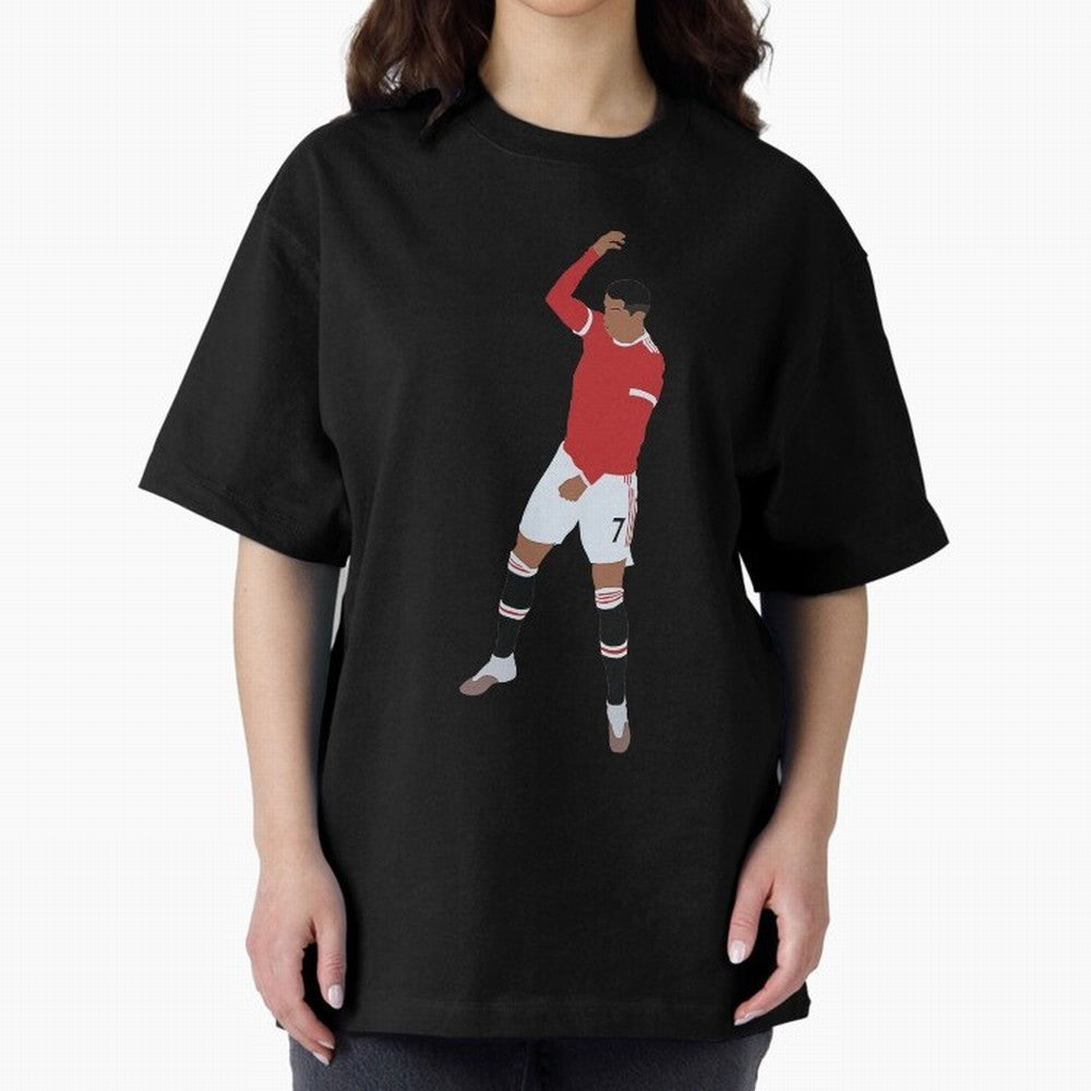 Cristiano Ronaldo 4 Oversized T-Shirt Get Ready for the FIFA World Cup 2026 Group Stage Journey through Cristiano Ronaldo Highlights, France Pride, Worldwide Fan Energy, Dramatic Goals, Stadium Lights and Championship Celebrations; Built for
