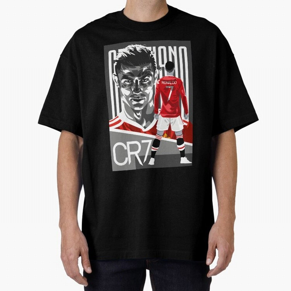 Cristiano Ronaldo In Red Oversized T-Shirt Bring Legendary Rivalry Energy to FIFA World Cup 2026 Group Stage for Fans of Neymar, Haaland and Cristiano Ronaldo and France, Bringing Soccer Culture, Superstar Moments, National Team Dreams and