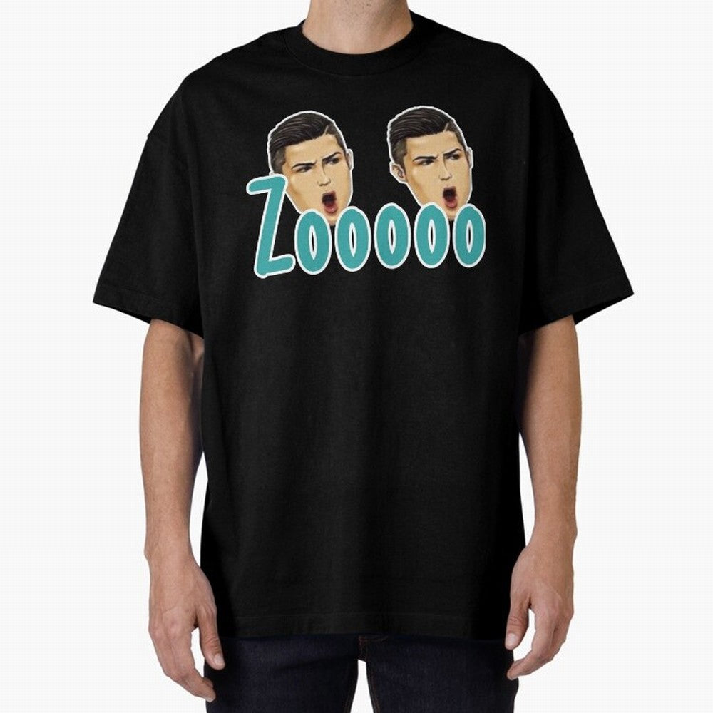 Zooo CR7 funny goal Oversized T-Shirt Honor Football Greatness during FIFA World Cup 2026 Group Stage for Fans of Mbappe and Neymar and Germany, Bringing Stadium Chants, National Pride, Trophy Dreams and Unforgettable Football Memories; Perfect for