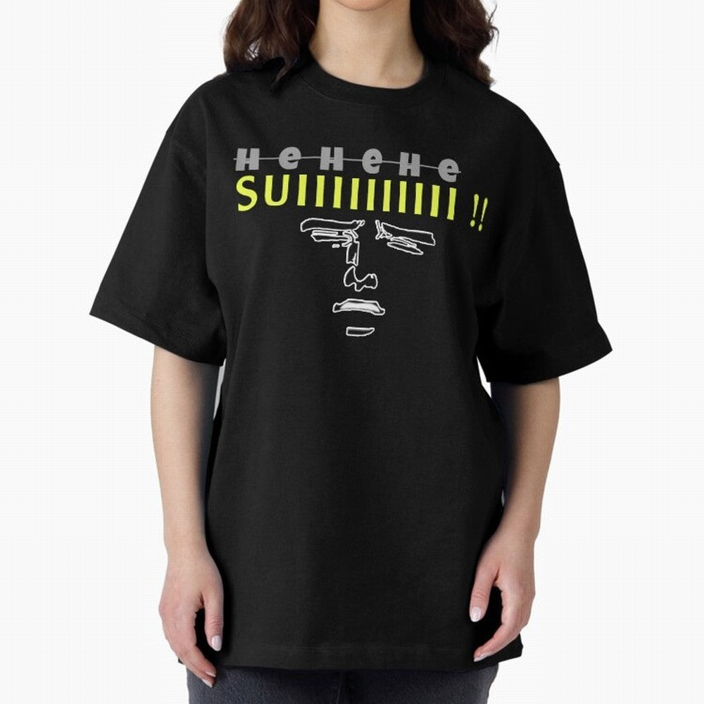 Hehehe siuuu CR7 goal Oversized T-Shirt Relive the Noise and Pride of FIFA World Cup 2026 USA Canada Mexico for Fans of Messi, CR7 and Mbappe and Argentina and Brazil, Bringing Football Festival Excitement, Trophy Ambitions, Country Rivalries and