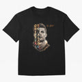 Cristiano Ronaldo Multicolor GOAT Oversized T-Shirt Show Your Tournament Heart for FIFA World Cup 2026 Group Stage Spirit, Made for Germany, Mbappe, Stadium Chants, National Pride, Trophy Dreams and Unforgettable Football Memories; Ideal for Fans