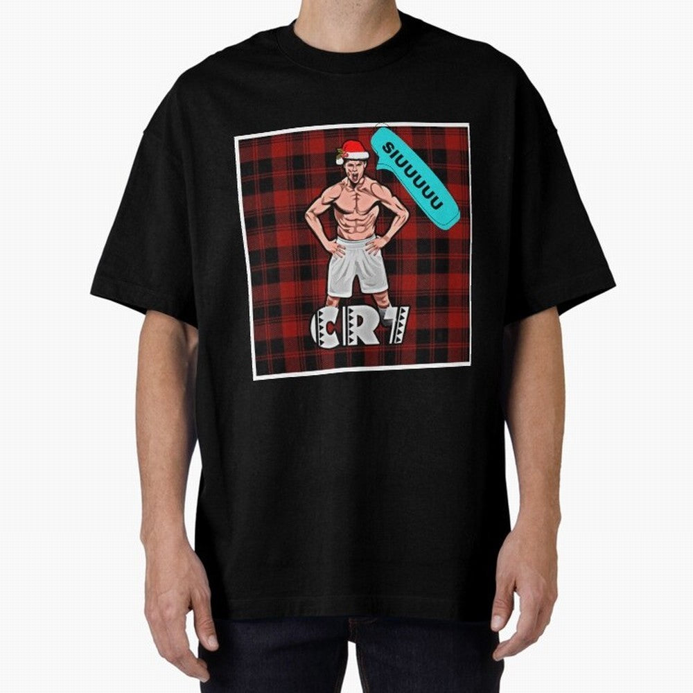 Siuuu Cristiano ronaldo goal Oversized T-Shirt Join FIFA World Cup 2026 Group Stage Highlighting Messi, Portugal, Spain and Germany Energy, Fan Favorite Moments, National Team Passion, Big Match Drama and Soccer History; Perfect for Supporters Who