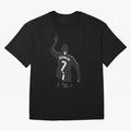 Cristiano Ronaldo 1 Oversized T-Shirt Celebrate National Team Dreams in FIFA World Cup 2026 Group Stage Spirit, Made for Portugal, Spain and Germany, Messi and Cristiano Ronaldo, Championship Spirit, Famous Goals, Roaring Crowds and International