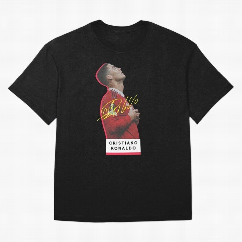 New Celebration Ronaldo Oversized T-Shirt Support Global Football Passion for FIFA World Cup 2026, Highlighting CR7, Argentina, France and Brazil, Champion Mindset, Group Stage Buzz, Knockout Tension and Passionate Fan Culture; Ideal for Passionate