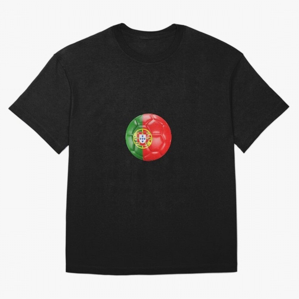 Portugal Oversized T-Shirt Enjoy Global Football Passion for FIFA World Cup 2026 USA Canada Mexico, with Messi, France, Football Passion, Legendary Performances, Festival Vibes and Supporter Community; Built for Supporters Chasing Trophy Dreams,