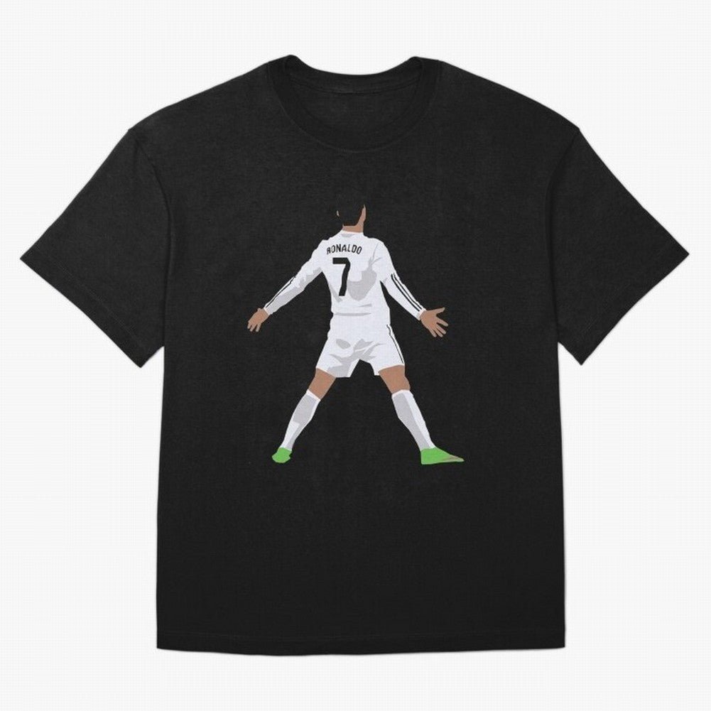 Cristiano Ronaldo Classic T-Shirt Oversized T-Shirt Create FIFA World Cup 2026 Spirit, Featuring Spain, CR7 and Messi, Global Supporter Spirit, Legendary Goals, National Colors and Tournament Celebration; Perfect for People Who Love Argentina,