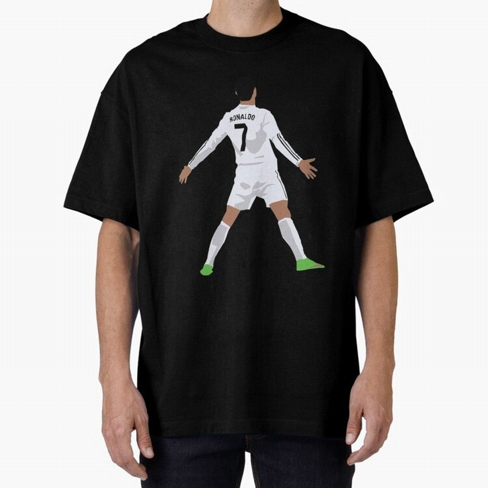 Cristiano Ronaldo Classic T-Shirt Oversized T-Shirt Create FIFA World Cup 2026 Spirit, Featuring Spain, CR7 and Messi, Global Supporter Spirit, Legendary Goals, National Colors and Tournament Celebration; Perfect for People Who Love Argentina,