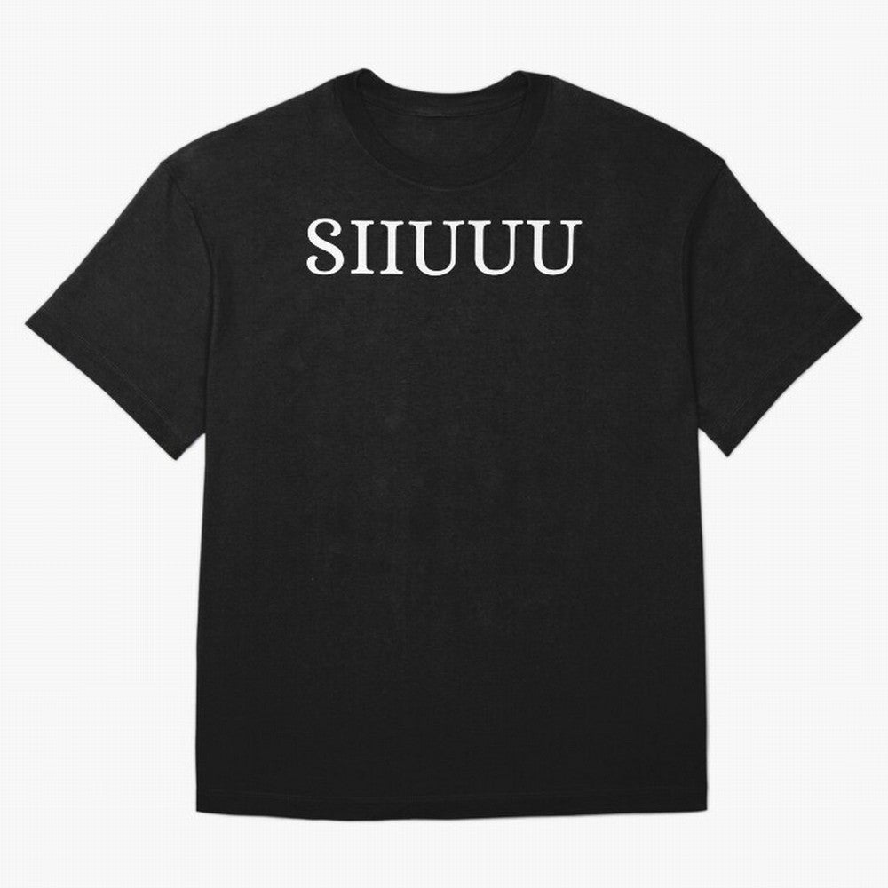 Cristiano Ronaldo SIIUUU Funny Oversized T-Shirt Elevate FIFA World Cup 2026 Capturing Cristiano Ronaldo, Haaland and CR7, Argentina, France and Brazil Energy, Championship Spirit, Famous Goals, Roaring Crowds and International Football Unity; Made