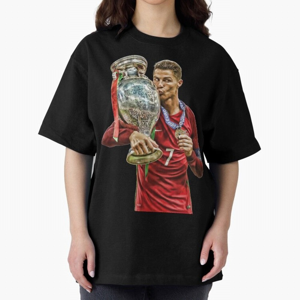 cristiano ronaldo Oversized T-Shirt Relive Global Football Passion for FIFA World Cup 2026 Group Stage, Centered on Messi, Neymar and Mbappe, England and Germany, Football Festival Excitement, Trophy Ambitions, Country Rivalries and Star Player