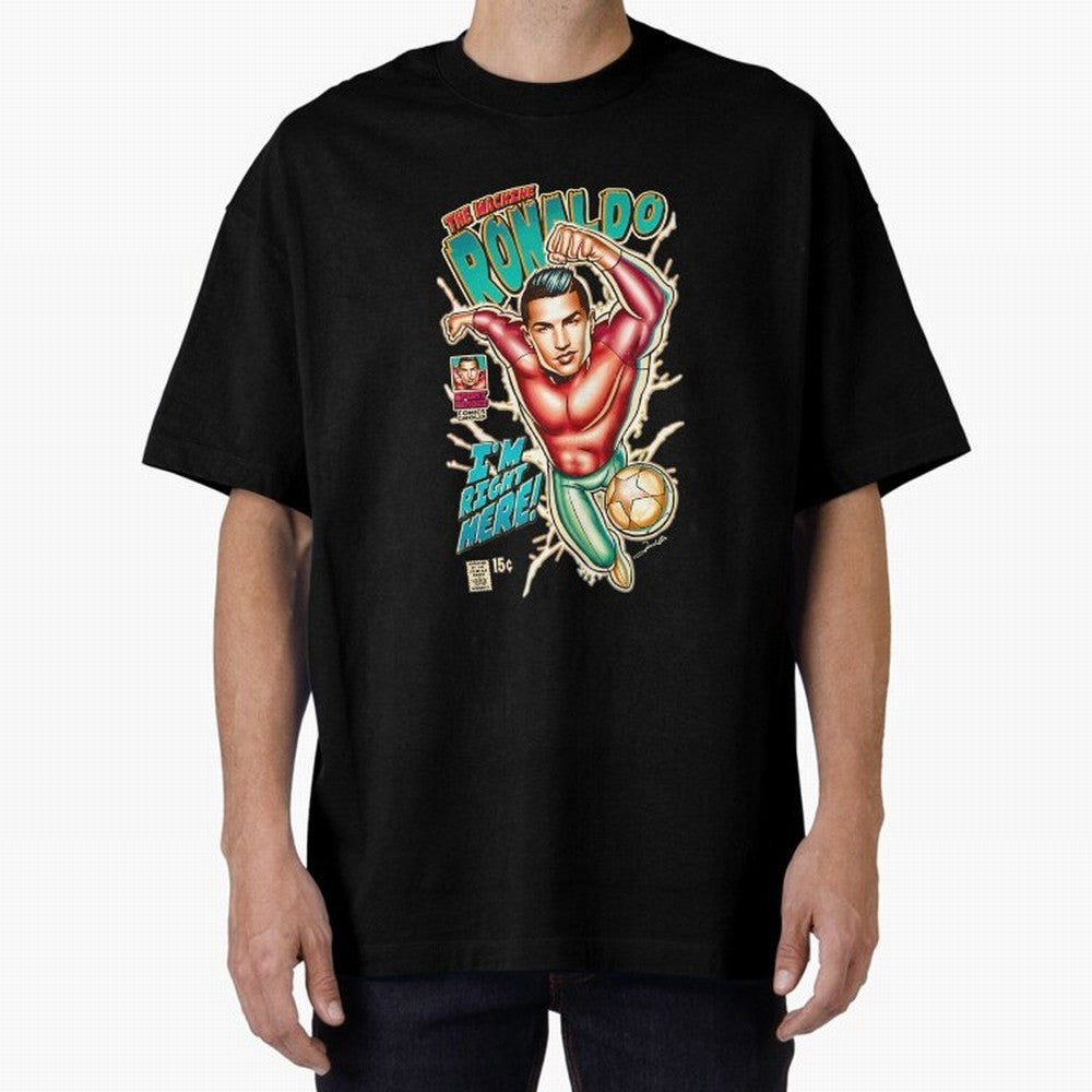 Cristiano Ronaldo CR7 Cristiano Ronaldo Oversized T-Shirt Feel the Heartbeat of Match Day Hype around FIFA World Cup 2026 Group Stage, Neymar, Haaland and Cristiano Ronaldo, Netherlands, Tournament Hype, Historic Matchups, Family Viewing Parties